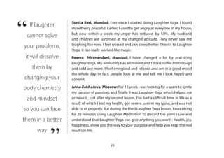 Laughter Yoga Basic Learning Workshop Manual | PDF