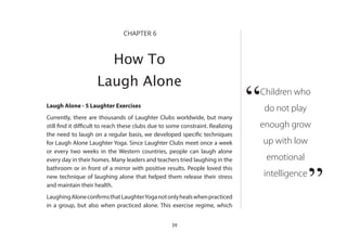 Laughter Yoga Basic Learning Workshop Manual | PDF
