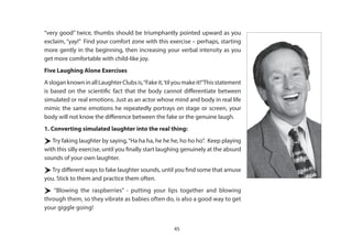 Laughter Yoga Basic Learning Workshop Manual | PDF