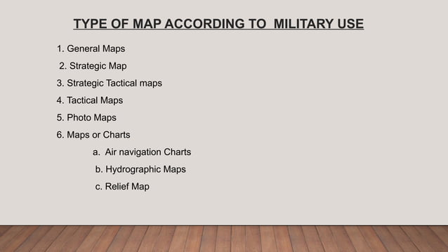 Basic Map Reading And Land Navigation Pptx Geography Science