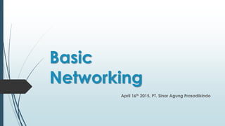 Networking Triangle Basic Basic Networking | PPTX