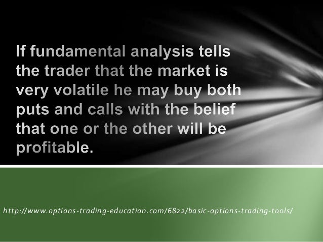 Option trading tool