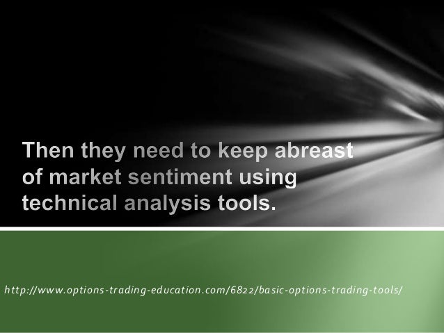 Option trading tools
