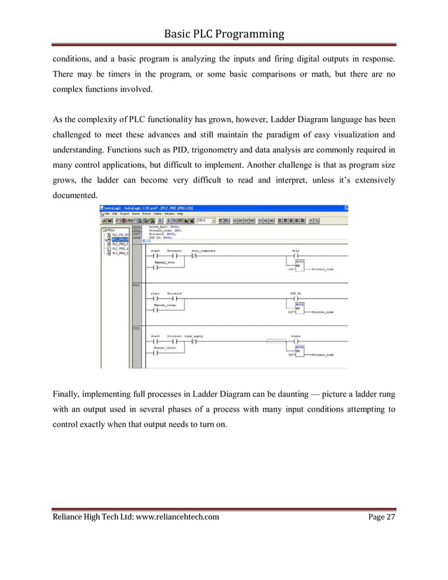 Basic plc-programming | PDF