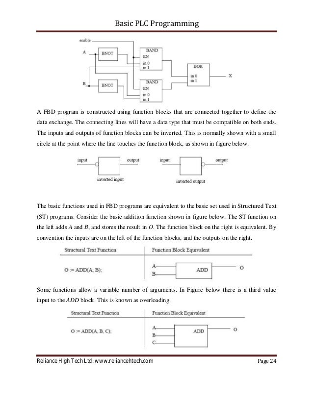 Basic plc-programming