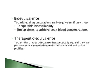Basic Principles in Pharmacology basic concepts and understanding