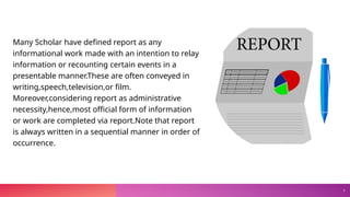 Basic Report Picture Basic principles of writing a report and technical and business | PPTX
