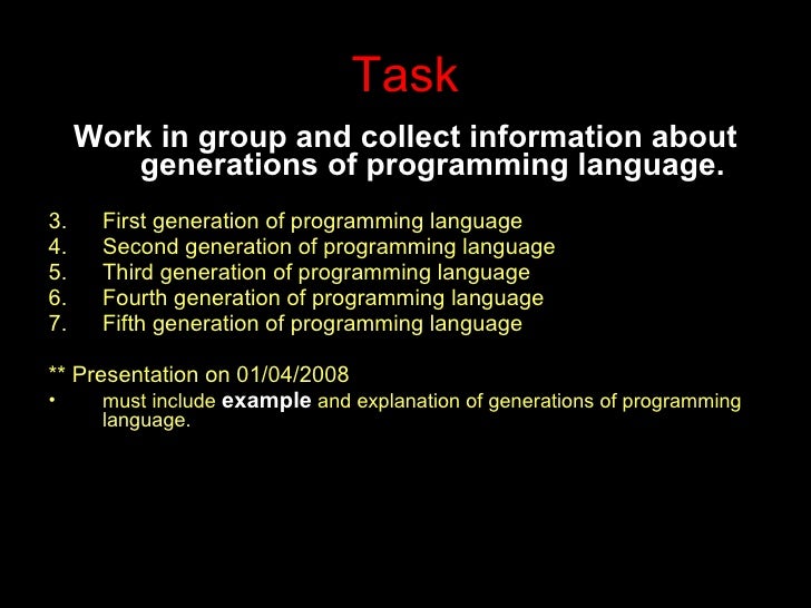 Basic Programming Concept