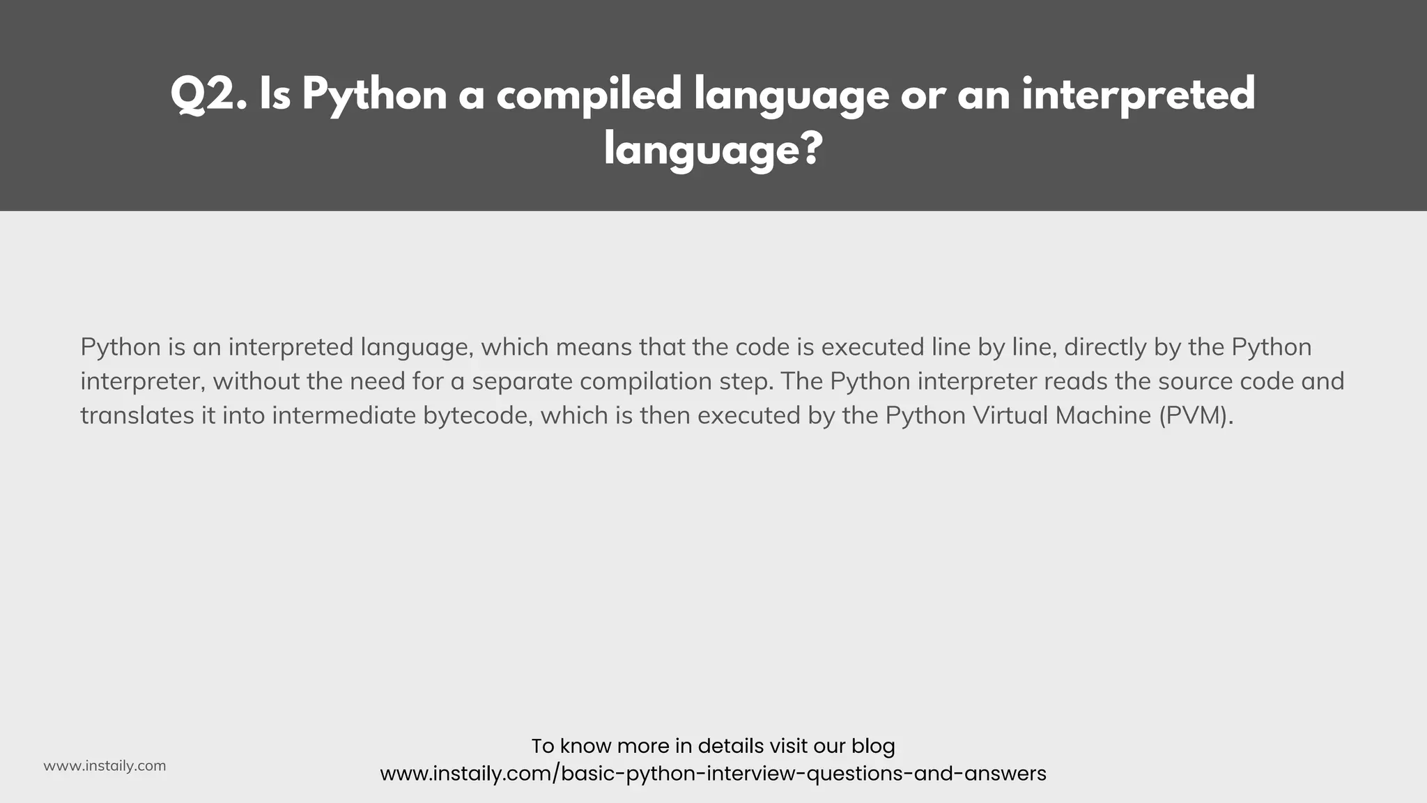 Most Asked Python Interview Questions and Answers in 2023 | PDF ...