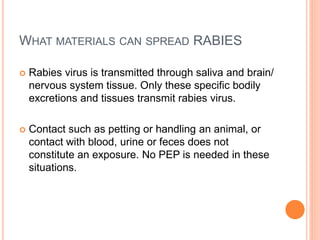 Basic rabies-for-dep ed | PPTX