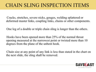 Gouges For Load Chain to understand Basic-Rigging & Slinging.pptx