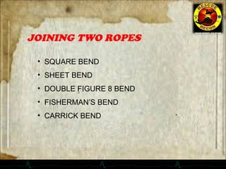 Triad Ropes basic-rope-COURSE-1.ppt warrior2618triad | PPT