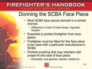 SELF CONTAINED BREATHING APPARATUS LECTURE | PPT