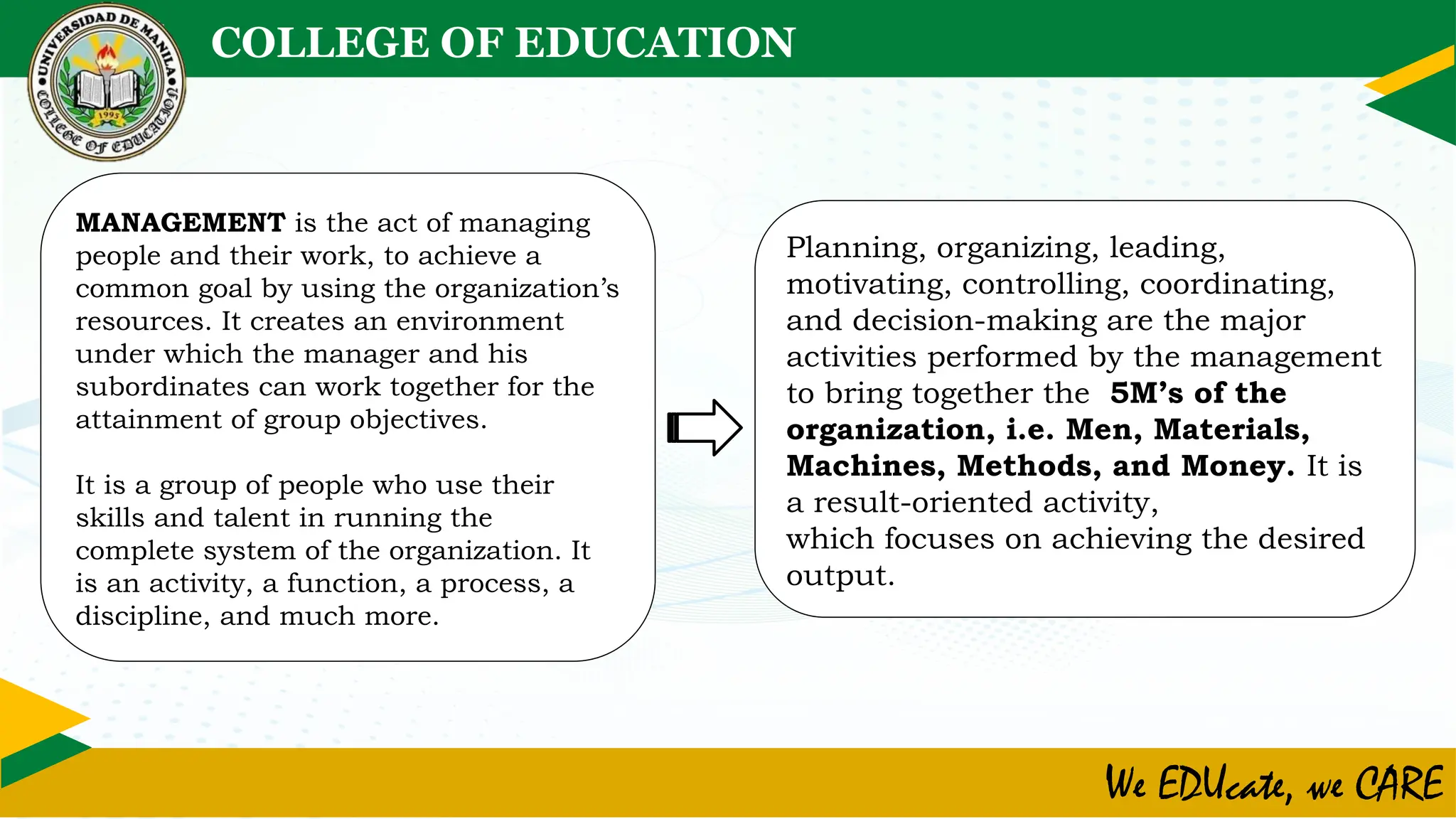 BASIC OF SCHOOL MANAGEMENT AND ADMINISTRATION | PPTX