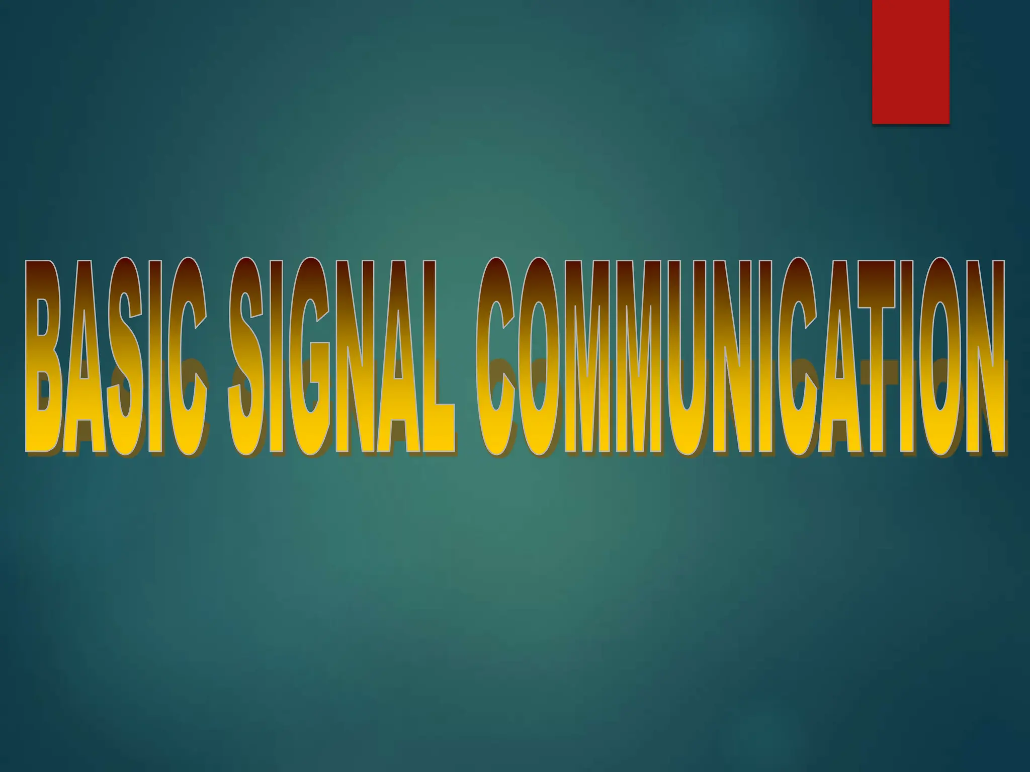 the Army for Communication PPT