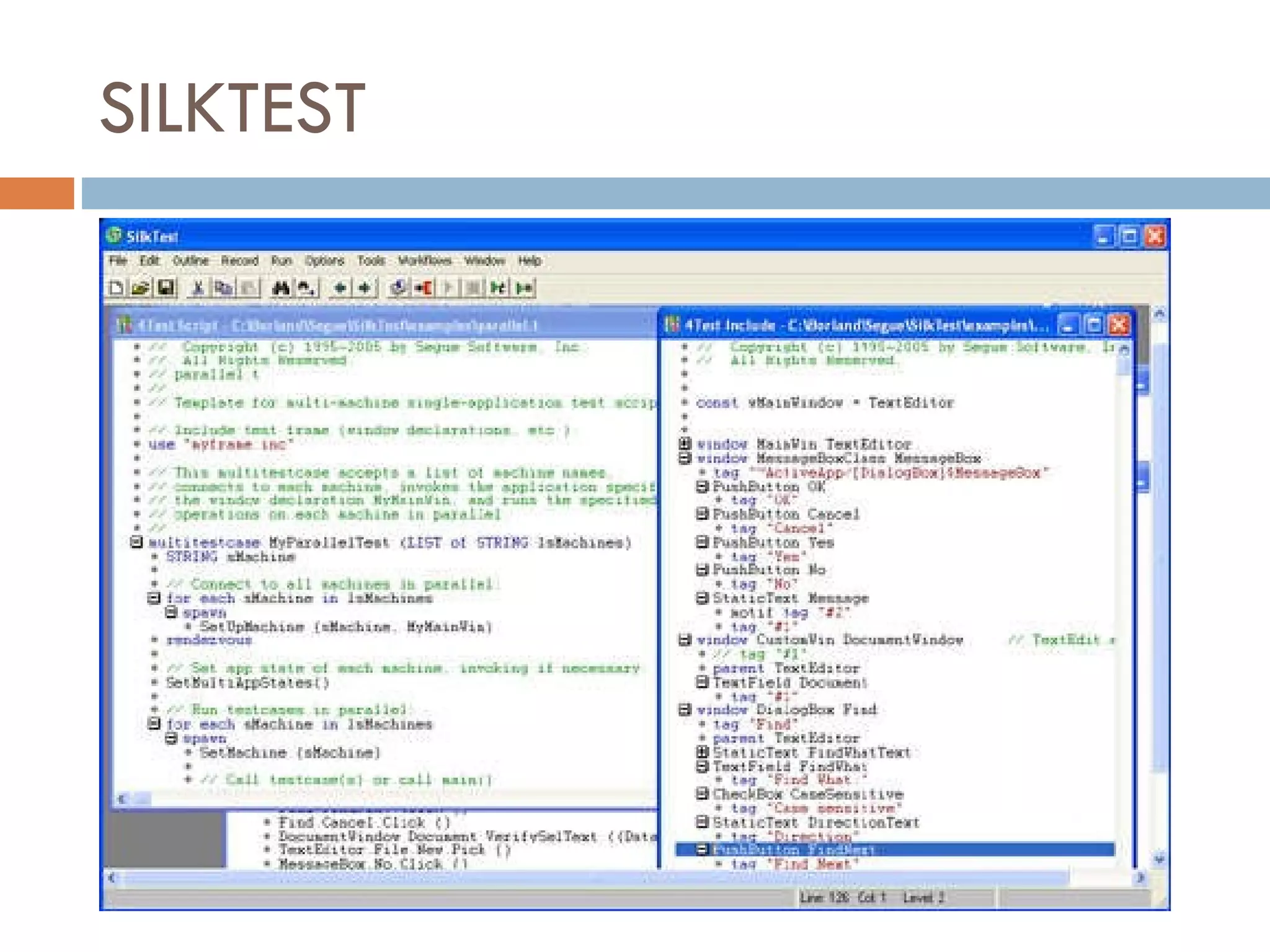 SILKTEST 