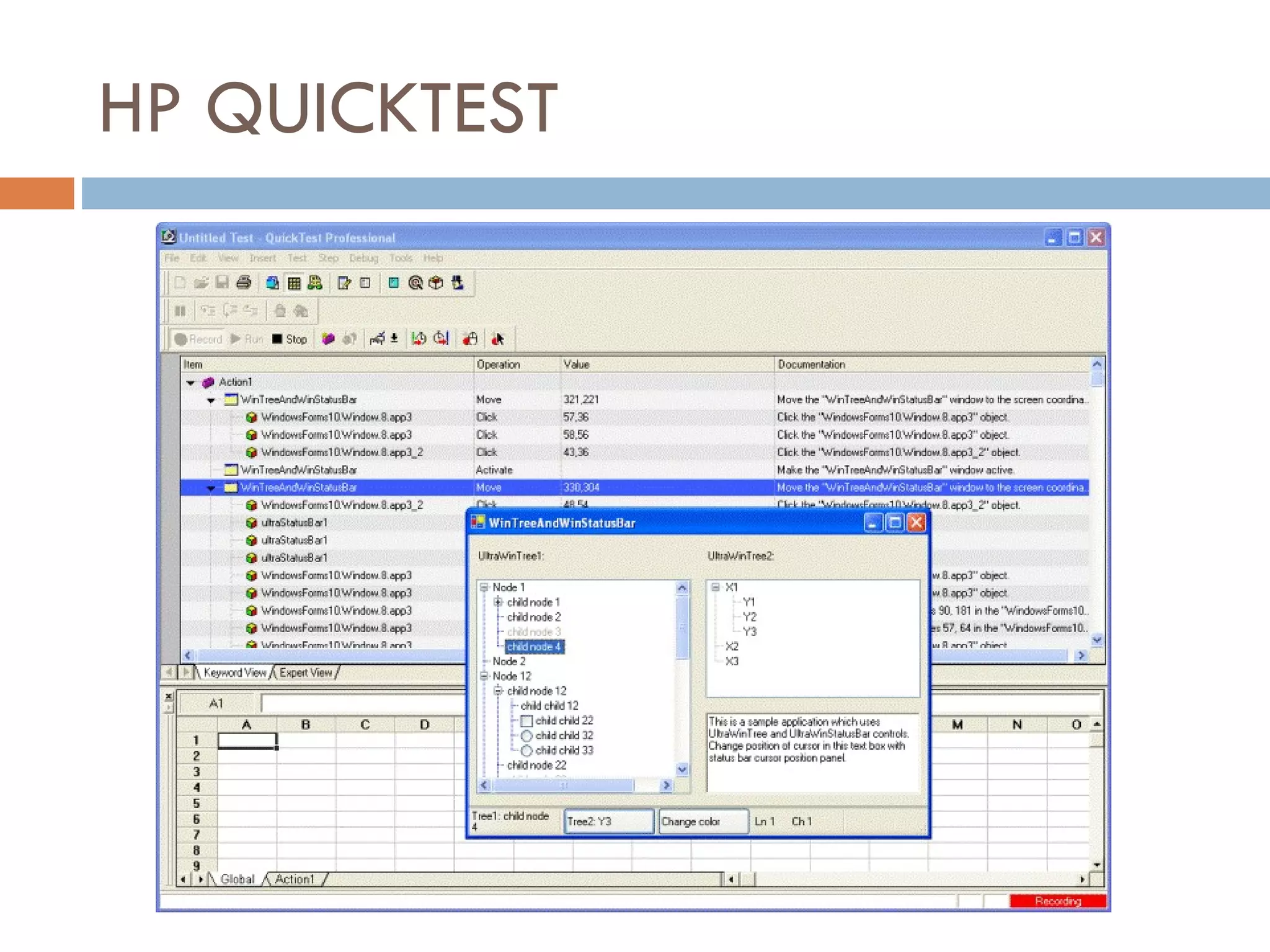 HP QUICKTEST 
