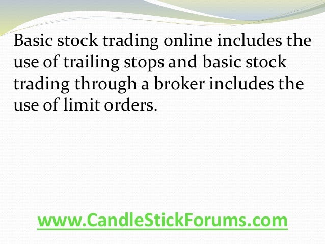 Basic of trading