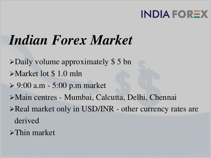 Forex forward rates in india