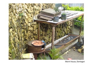 Worm	house,	Dontogan	
 