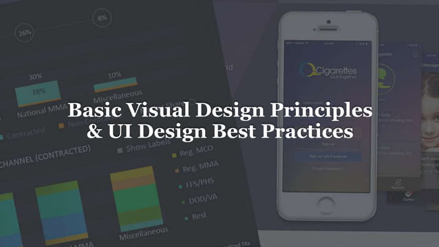 Basic Visual Design Principles and UI Design Best Practices | PPTX