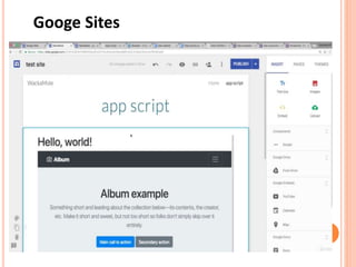 Googe Sites