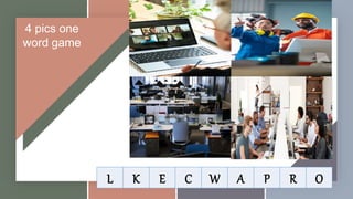 Basic Competency 1 to 3 (Participate Workplace Communication, Work in a ...