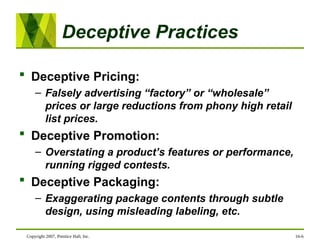 Marketing Ethics and Social Responsibility | PPT