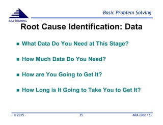 Basic 8D Problem Solving Tools & Methods - Part 2 | PDF
