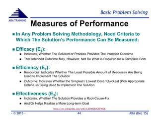 Basic 8D Problem Solving Tools & Methods - Part 2 | PDF