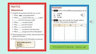STUDENT’S BOOK - PAGE 48
 