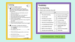 WORKBOOK - PAGE 39
 