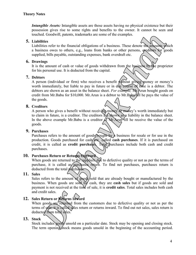 Simple Bookkeeping Notes.pdf Basic accounting notes | PDF