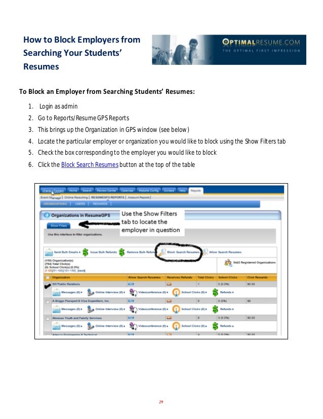 optimal resumes