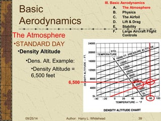 Density Altitude Problem Example Basicaerodynamics tostability-091209082823-phpapp01 | PPT
