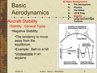 Dynamic Stability Types Basicaerodynamicsii stabilitylarge-091209084258-phpapp02 | PPT