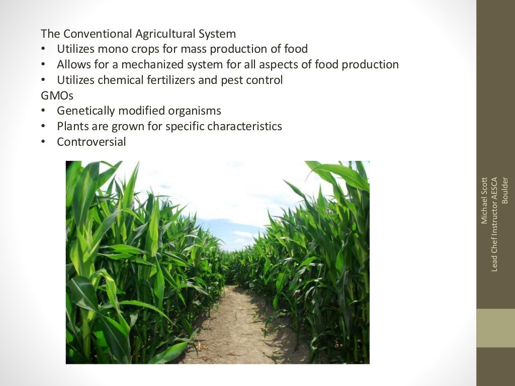 Basic agricultural practices