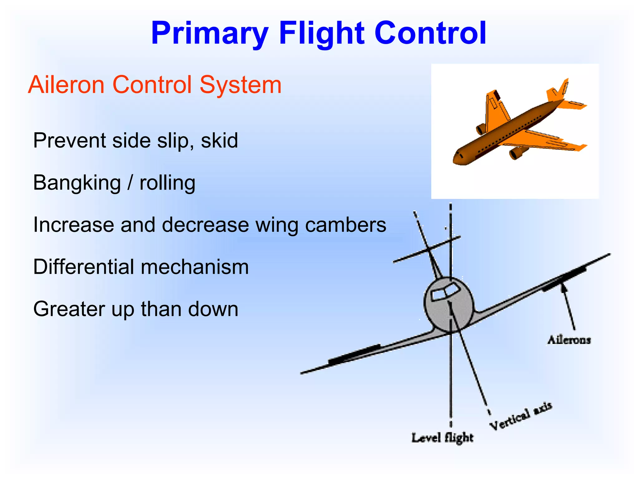 Basic aircraft control system | PPT