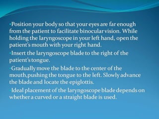 Basic airway management 