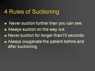 Basic airway management 