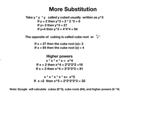 Basic algebra and graphing | PDF