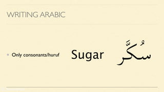 Basic Arabic Reading andLesson for basic | PDF
