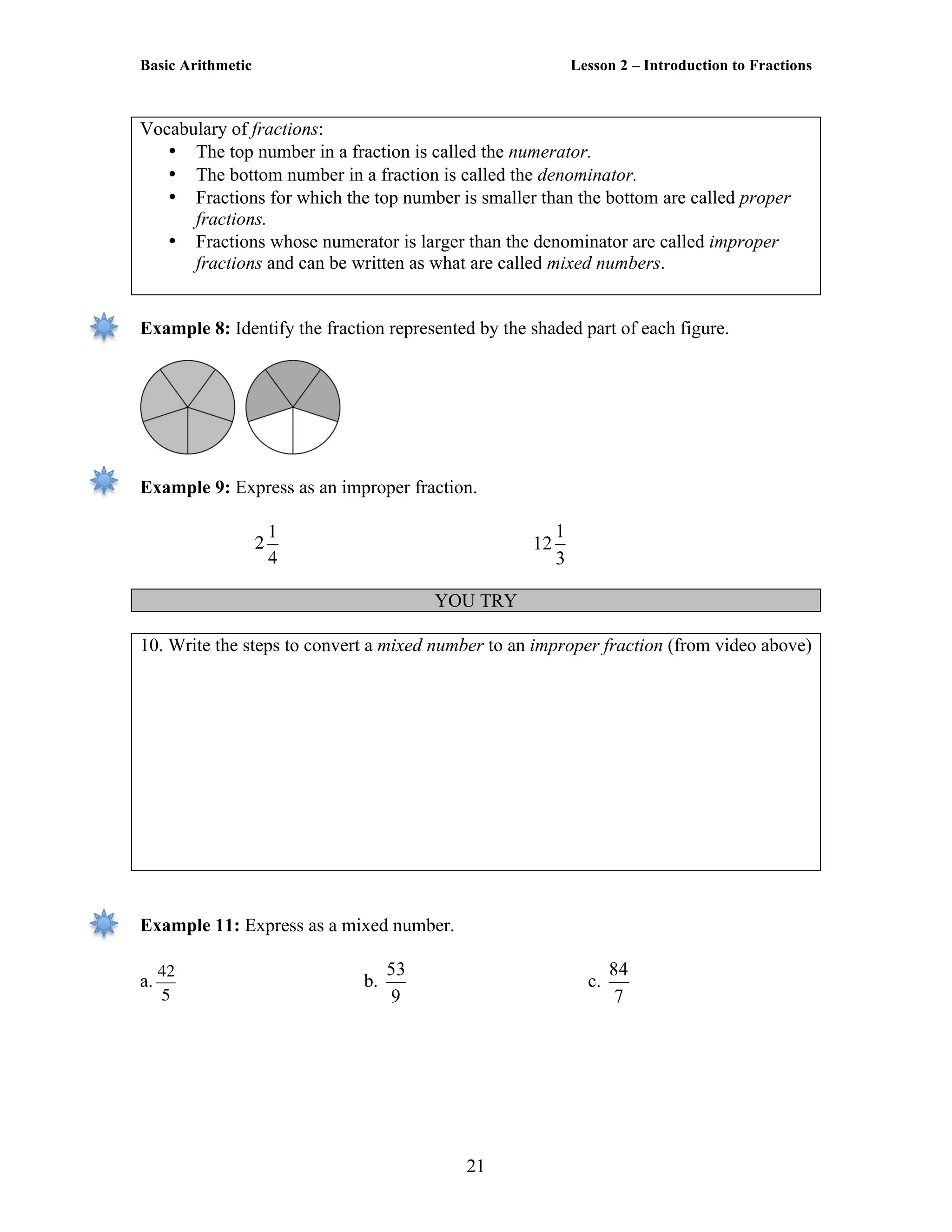 Basic arithmetic | PDF