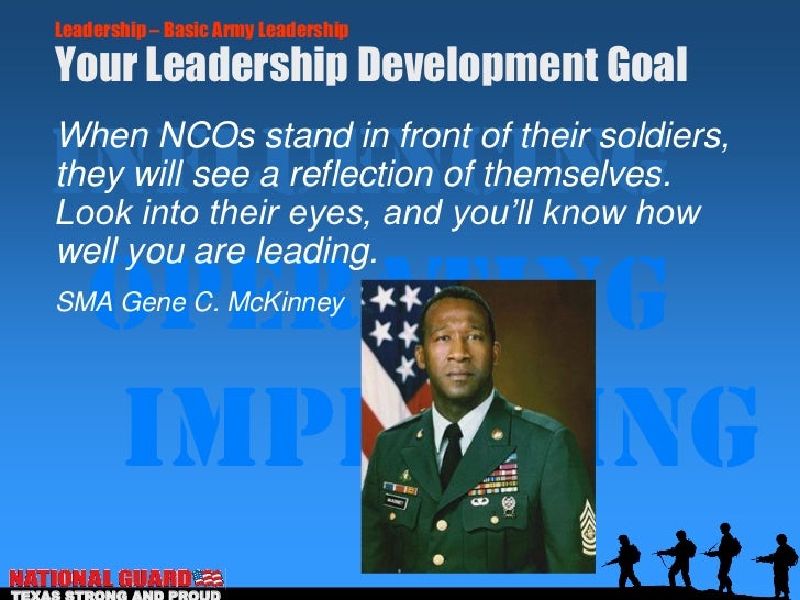 Basic army leadership