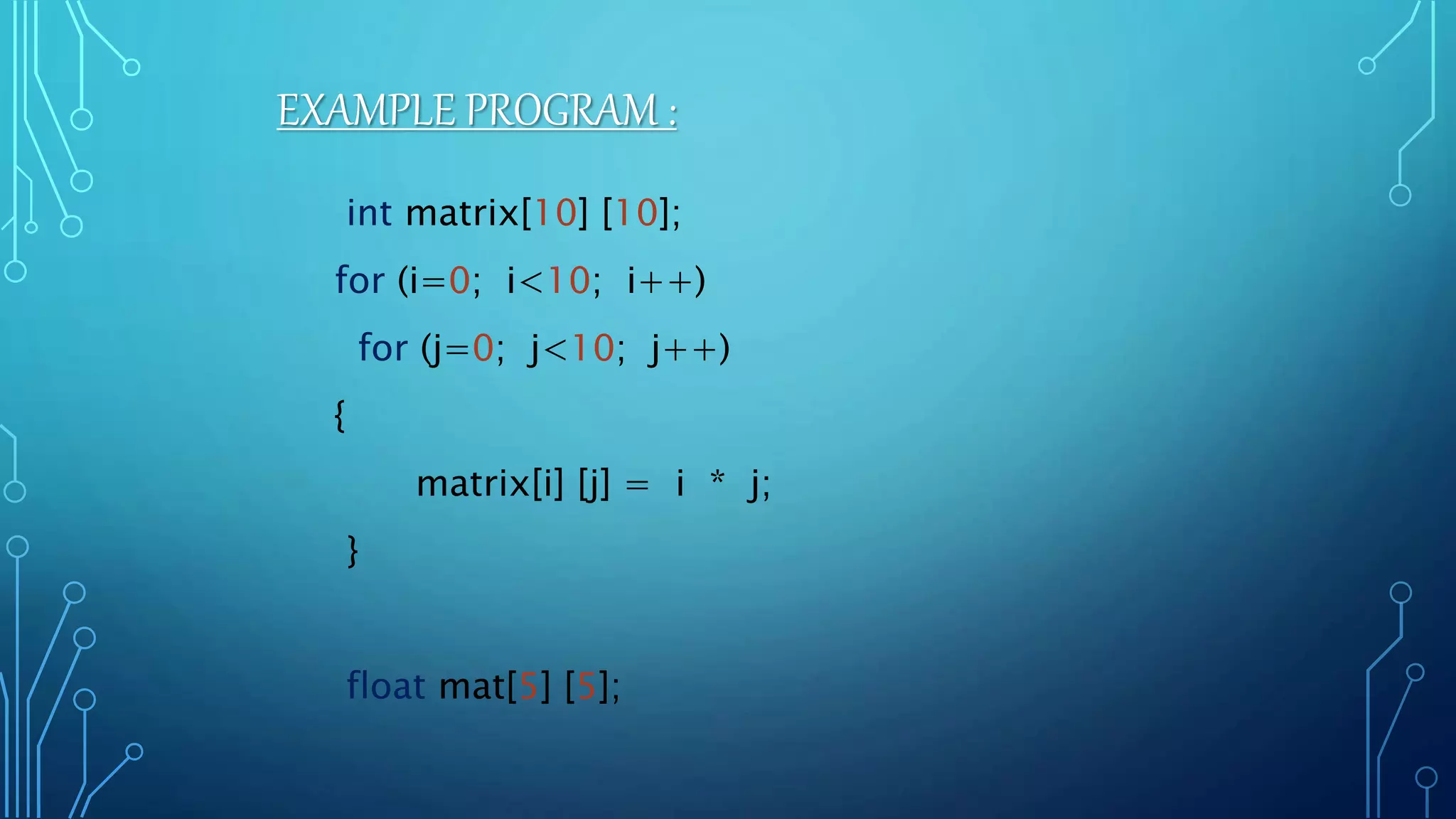 Basic array in c programming | PPT