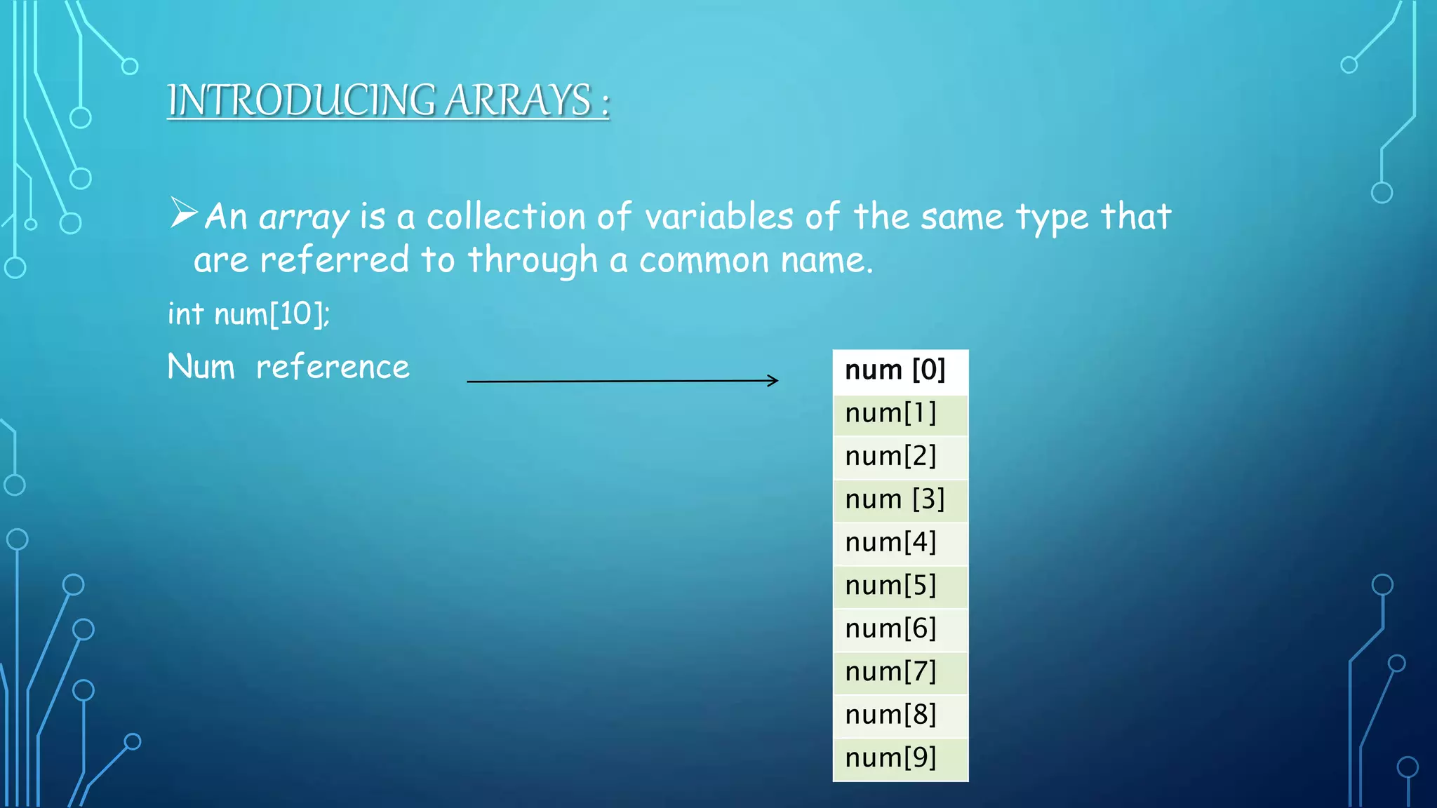 Basic array in c programming | PPT