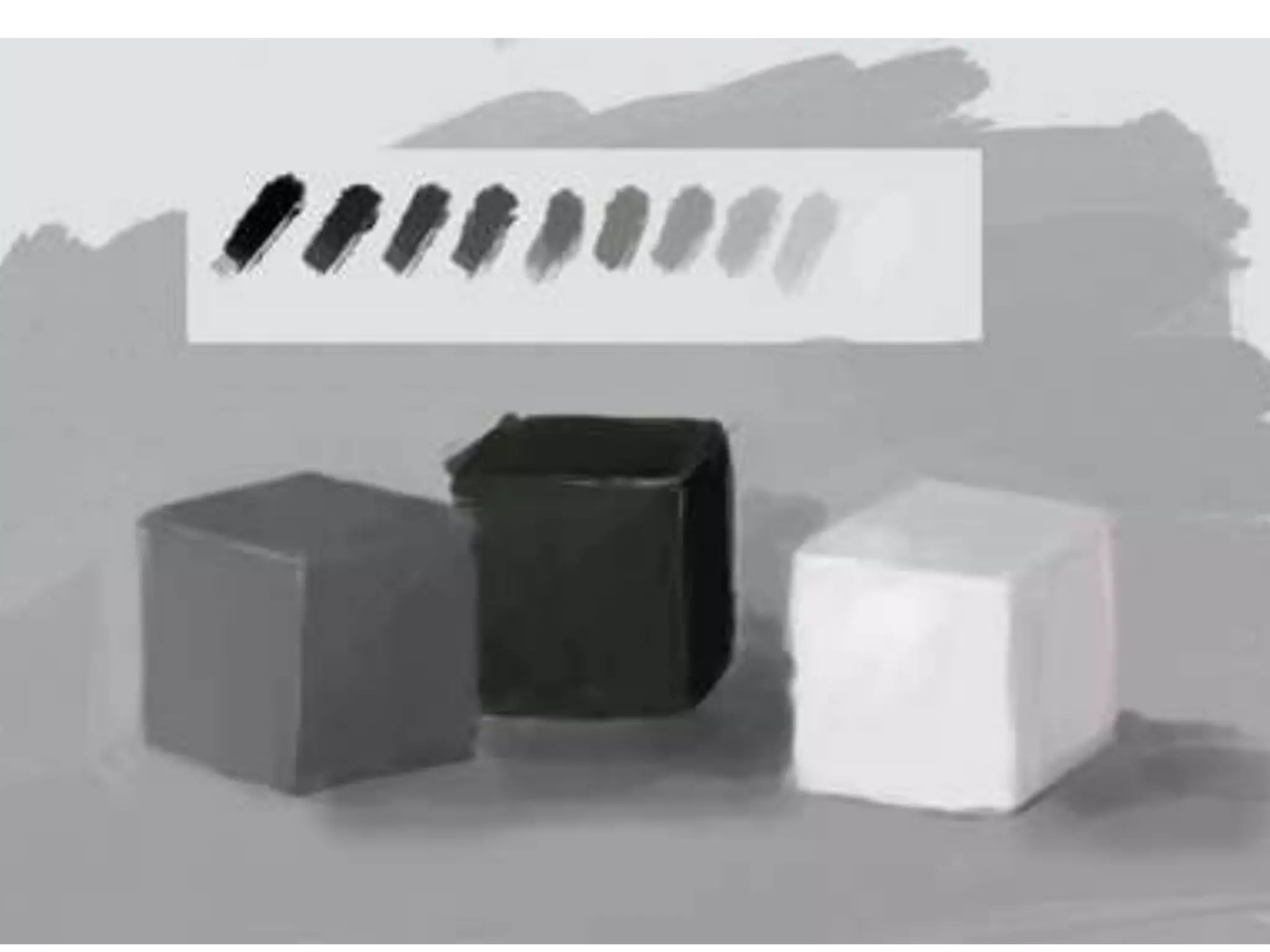 Basic art lesson shape and form