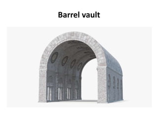 Barrel vault