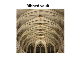 Ribbed vault