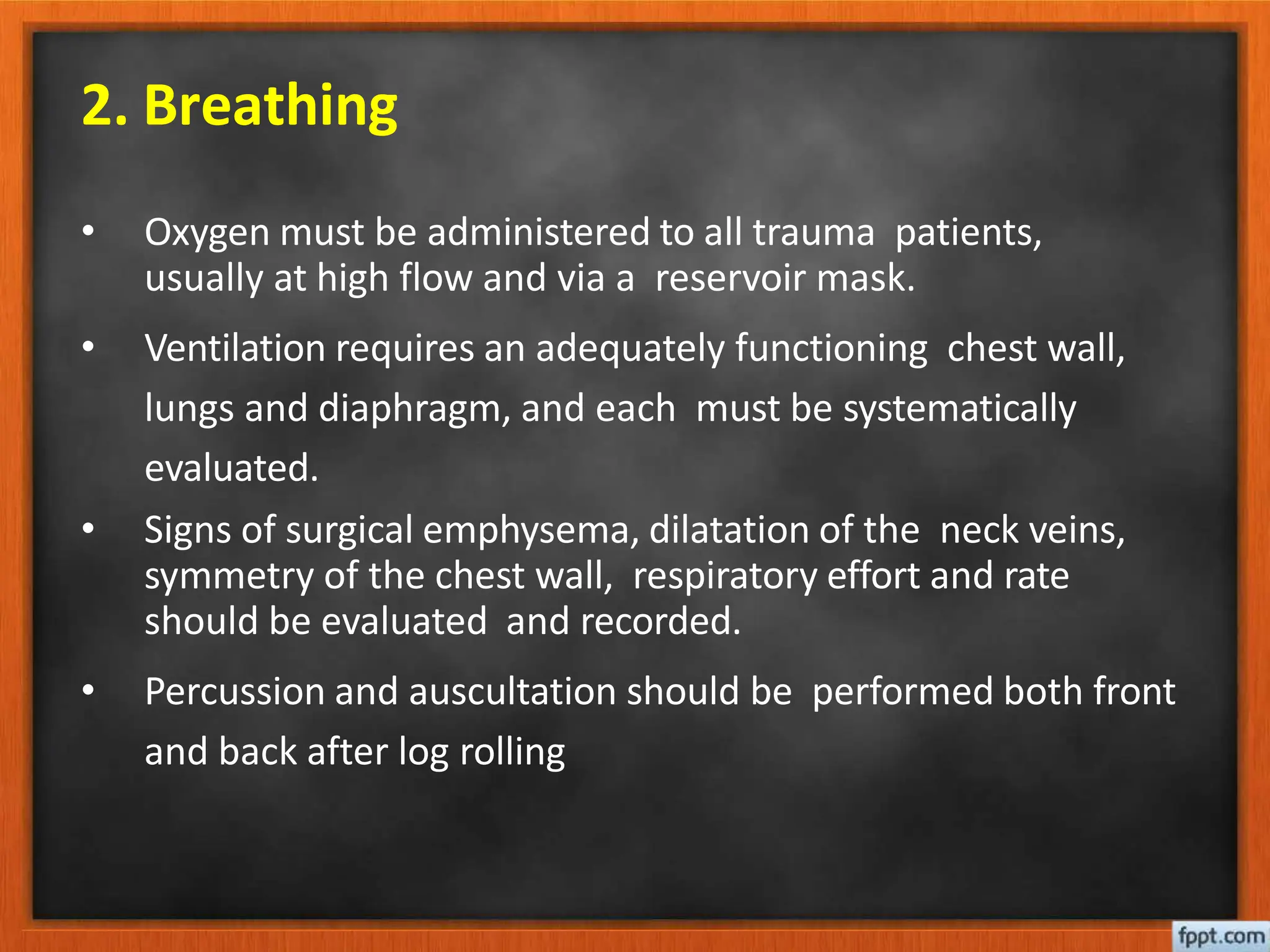 BASIC ATLS principle, management and therapy.pptx | First Aid | Injuries